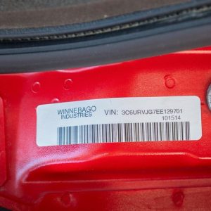 2015 Ram ProMaster 3500 Winnebago Travato