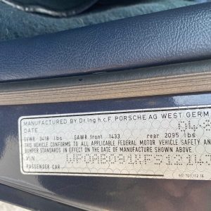 1985 Porsche 911 Carrera