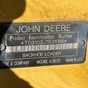 2008 JOHN DEERE Backhoe Loader 310SJ