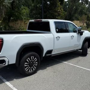2024 GMC Sierra 2500 HD Crew Cab Denali Ultimate White Exterior