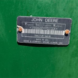 2015 JOHN DEERE Tractors 9420R